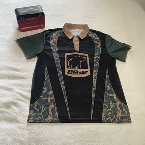 Bear Archery Men's‎ Camouflage Polo Shirt Size XL